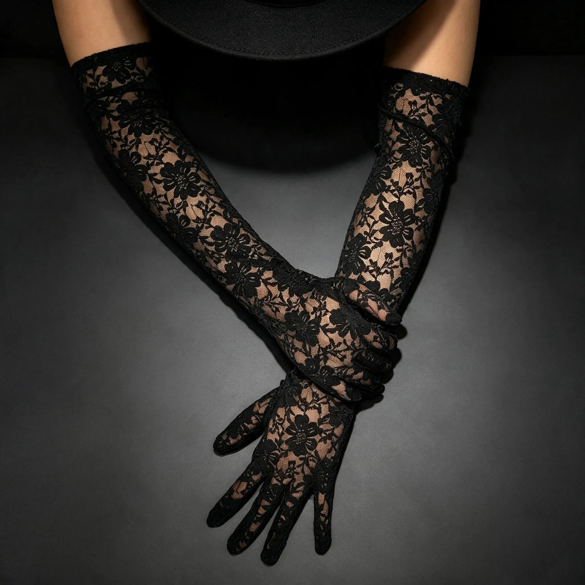 Women's Halloween  Cos Lace Gloves