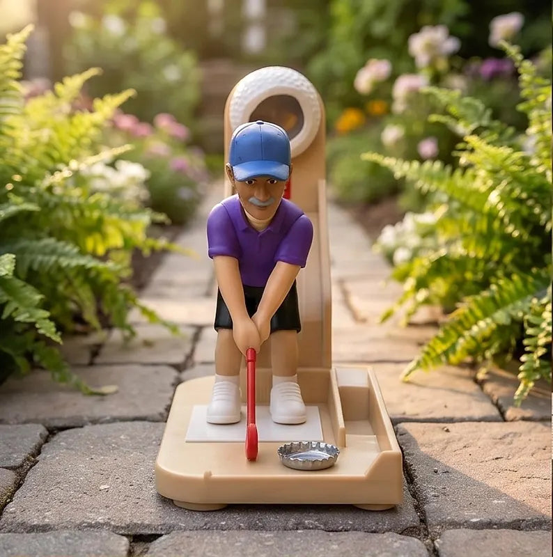 Creative Figure Cap Launcher Game for Home Bar & Man Cave Best Gift for Him