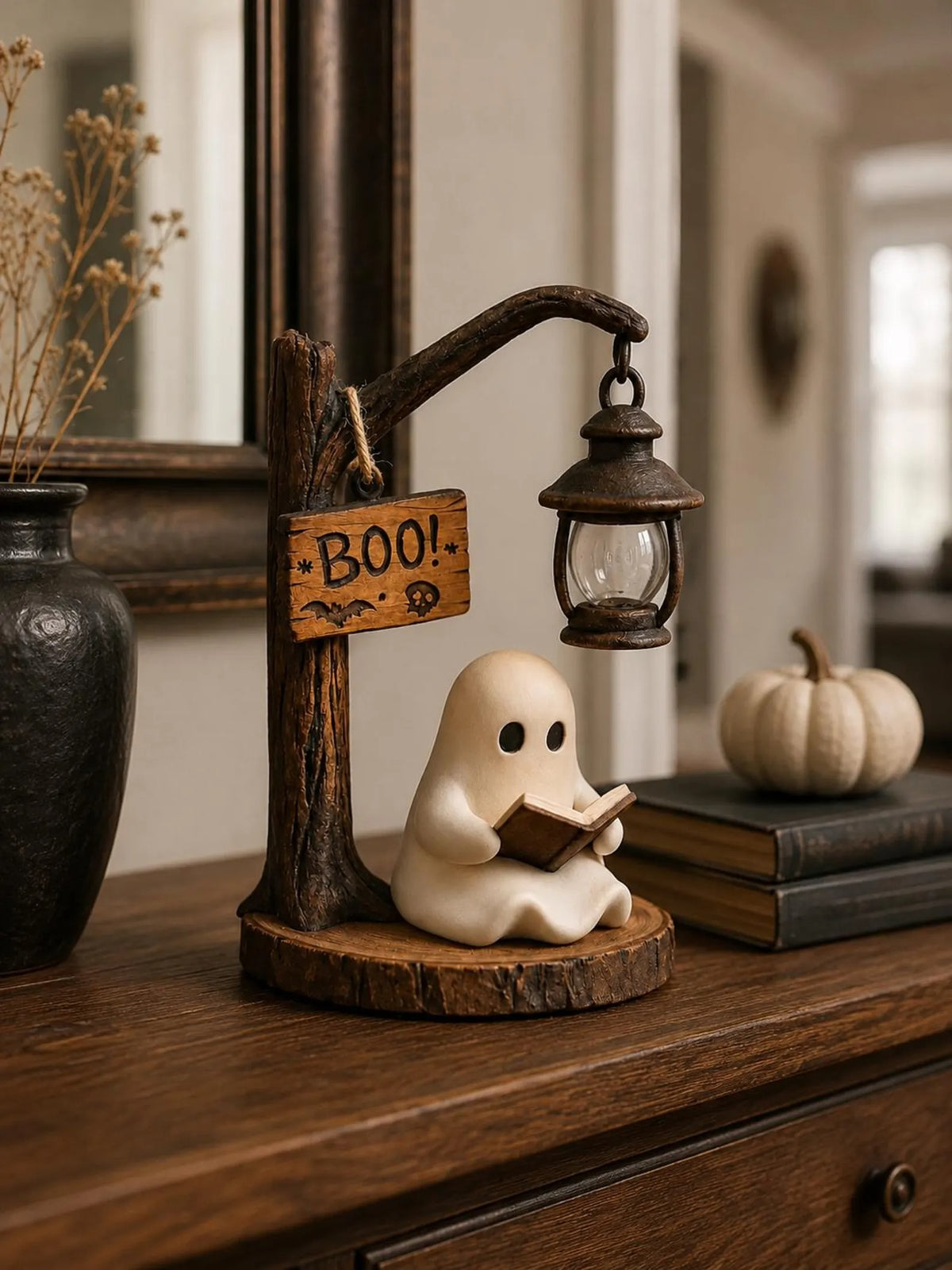Halloween Ghost Reading Lamp – Brings Spooky Sweet Vibes To Any Room