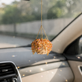 Mini Beaded Plant Car Charm