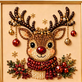 🎅  ✨ Christmas Pearl & Rhinestone Painting Kit – Create DIY Gifts & Festive Decor Early 🎄