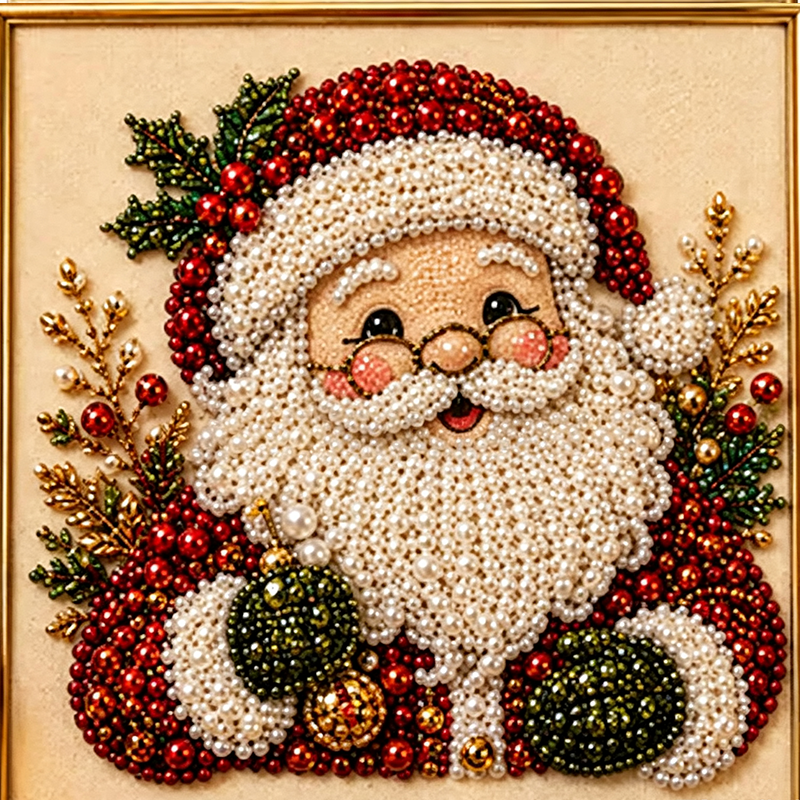 🎅  ✨ Christmas Pearl & Rhinestone Painting Kit – Create DIY Gifts & Festive Decor Early 🎄